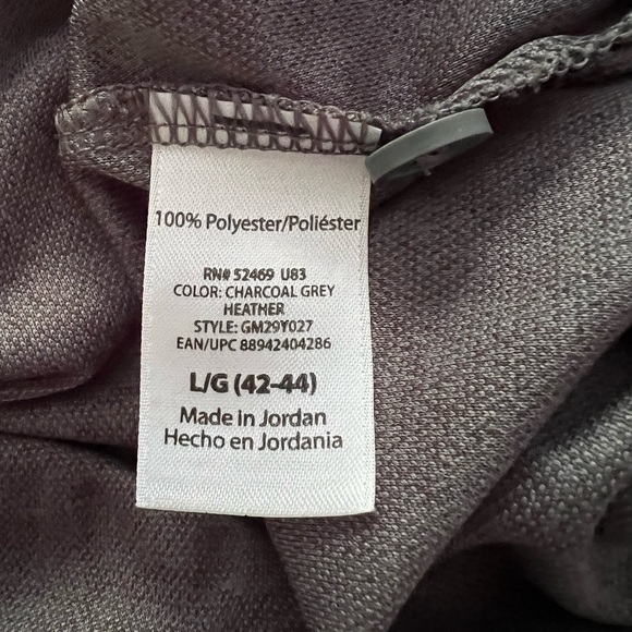 2 Golf athletic polo shirts, Large. Collared, short sleeves. KNQR, George. EUC - Picture 11 of 11